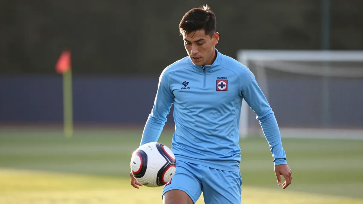 Full-back Alan Mozo passed his medical and trained with Cruz Azul, aiming to be available for his debut against Santos...