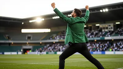 El presidente Aleco Irarragorri festejó efusivamente el 1-2 sobre San Luis, un cuarto triunfo consecutivo que eleva a...